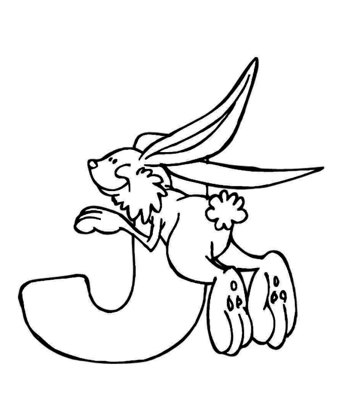 jackrabbit coloring pages - photo #3