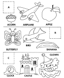 ABC Coloring Pages