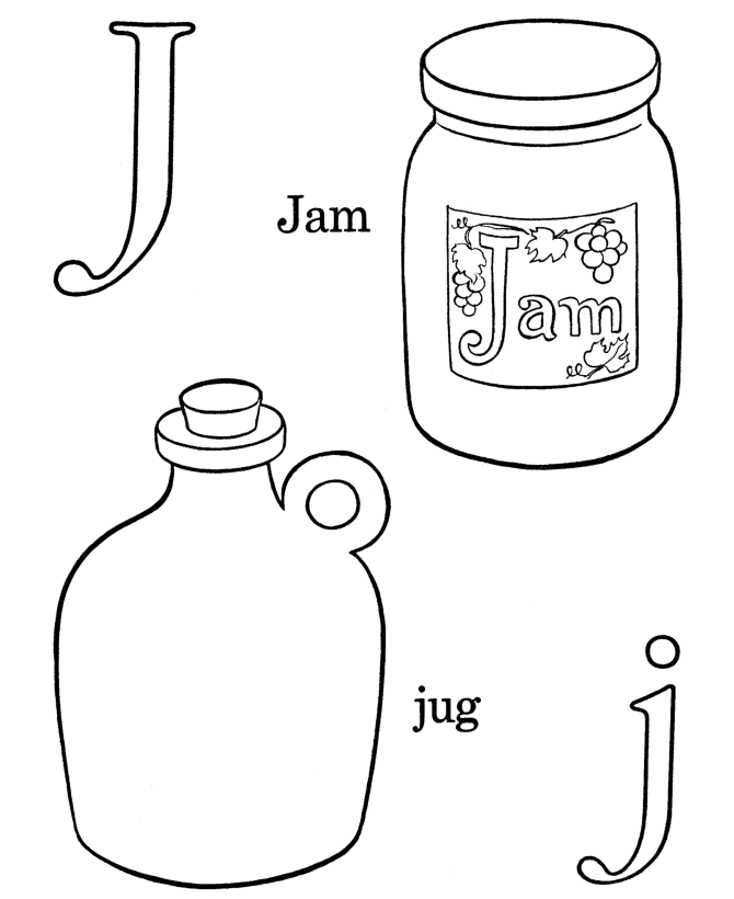 j coloring pages for preschoolers - photo #44