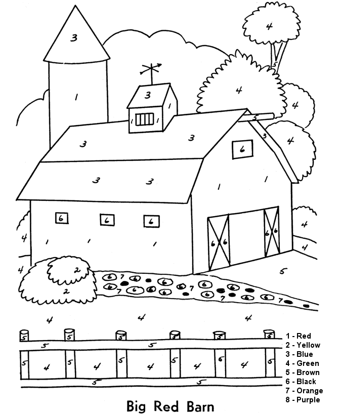 large simple coloring pages - photo #44