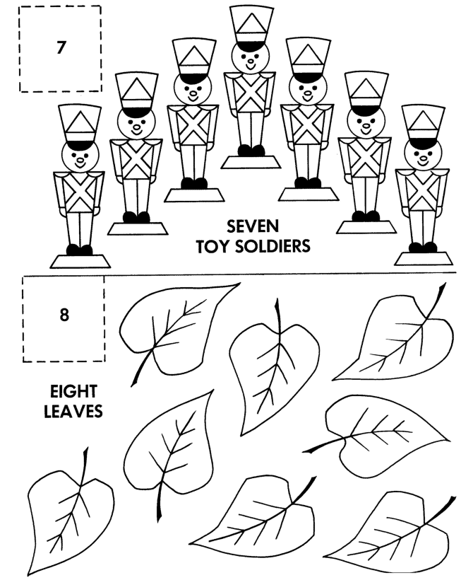 Counting Activity Sheet | Count and Paste: Seven, Eight