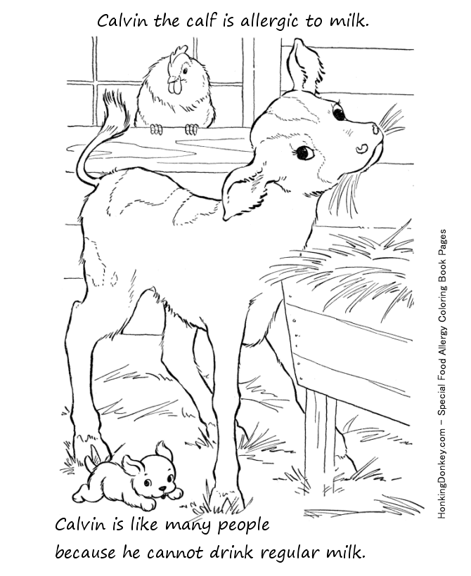 dairy products coloring pages - photo #48