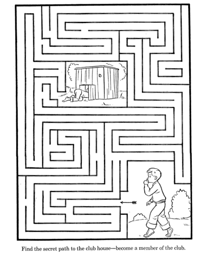 Maze Sheets