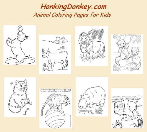 Animal Coloring Pages