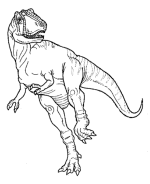 Tyrannosaurus Coloring Pages