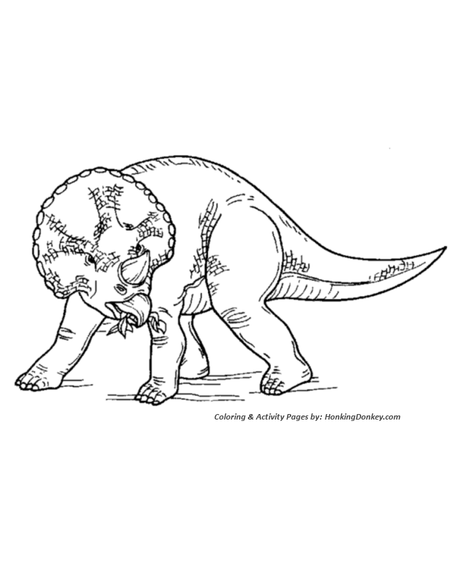 Avaceratops - Dinosaur Coloring page