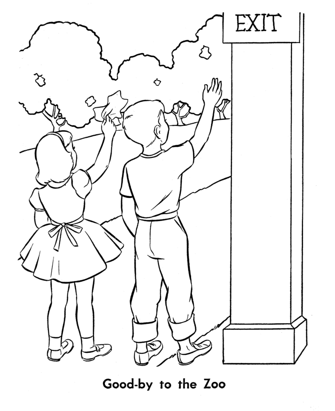 zoo animals coloring pages games for girls - photo #24