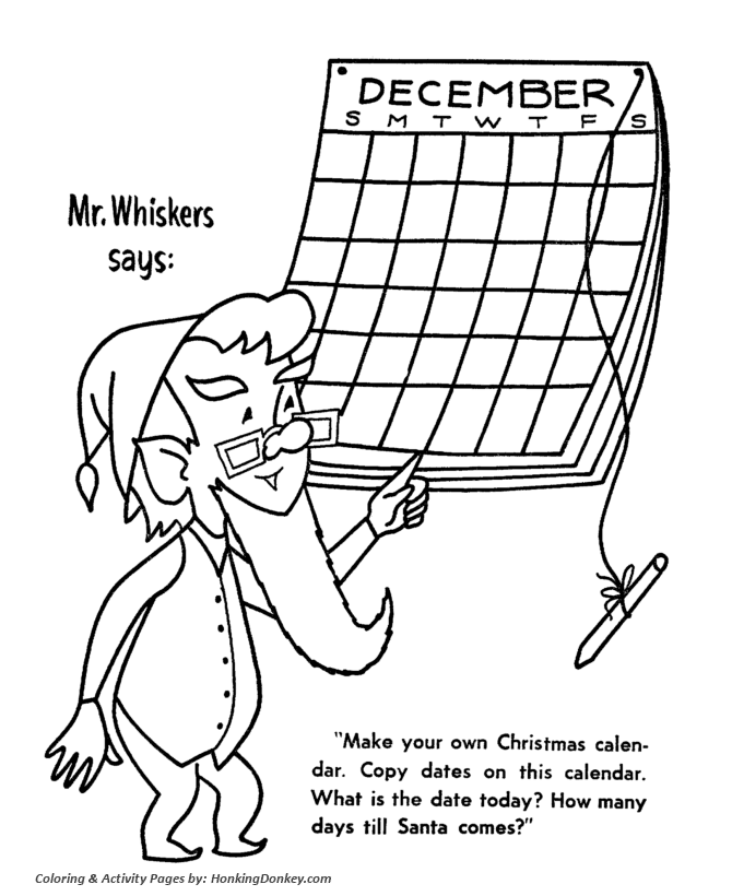 Make a Christmas Calendar 