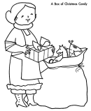 Christmas Eve Coloring Pages