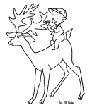 Christmas Party Coloring Pages