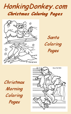 Christmas Coloring Page Pin