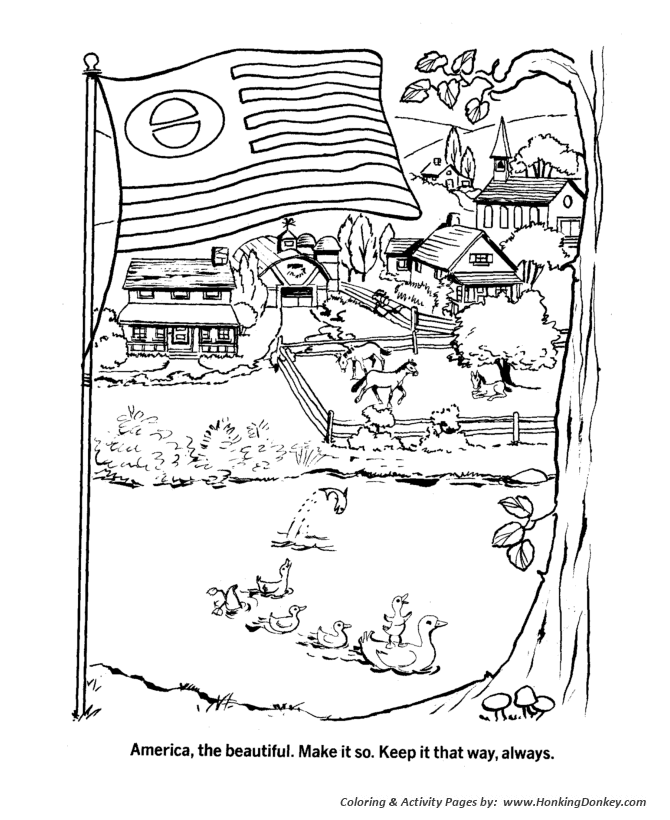 Earth Day Coloring Pages - Earth Day across America