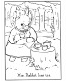 Easter Bunny Coloring Sheet - xxx