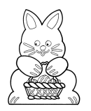 Easter Basket Coloring Sheet - xxx