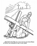 Easter Bible Coloring Page Sheet - xxx 