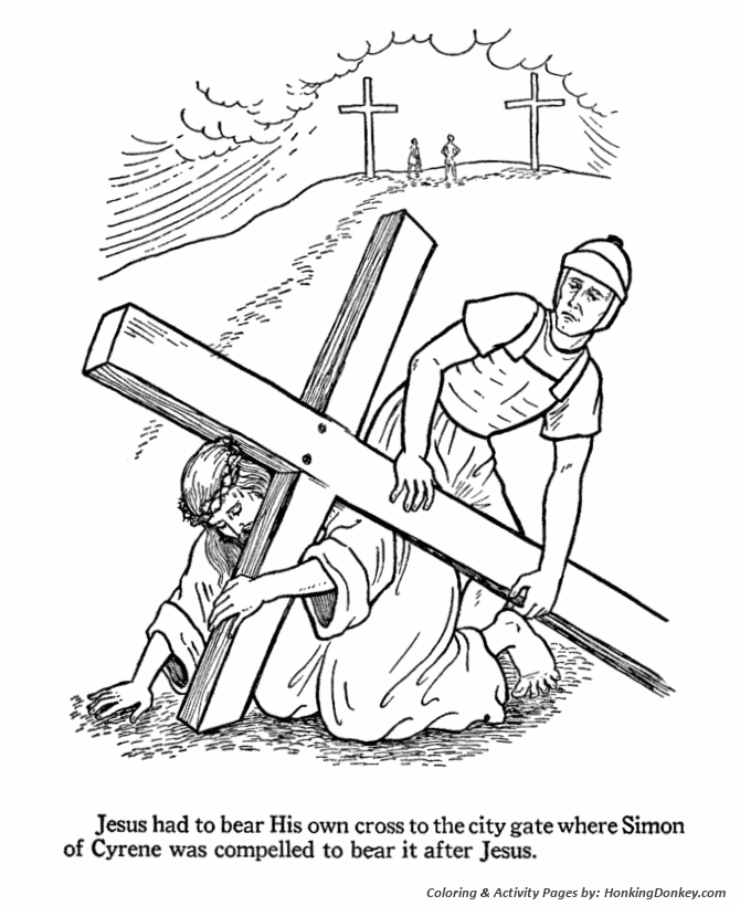 easter bible coloring pages free - photo #3