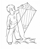  July 4th  Coloring Pages