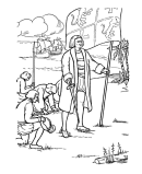 Columbus Day Coloring Pages