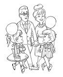 Grandparents Day Coloring Pages