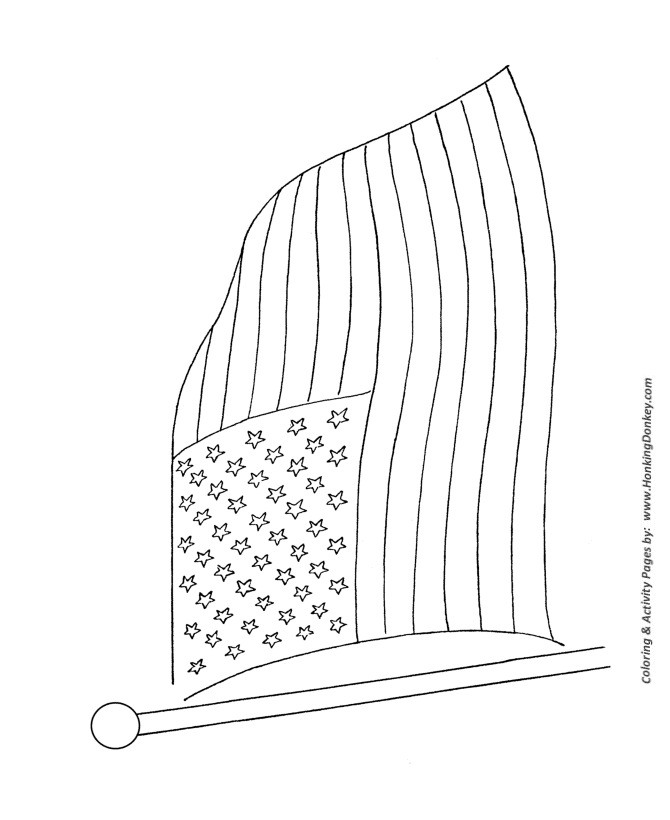Color the American Flag
