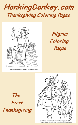 Thanksgiving Coloring Pages