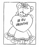 Valentine's Day Coloring Pages - xxx 