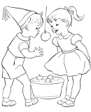 Valentine's Kids Fun Coloring Pages