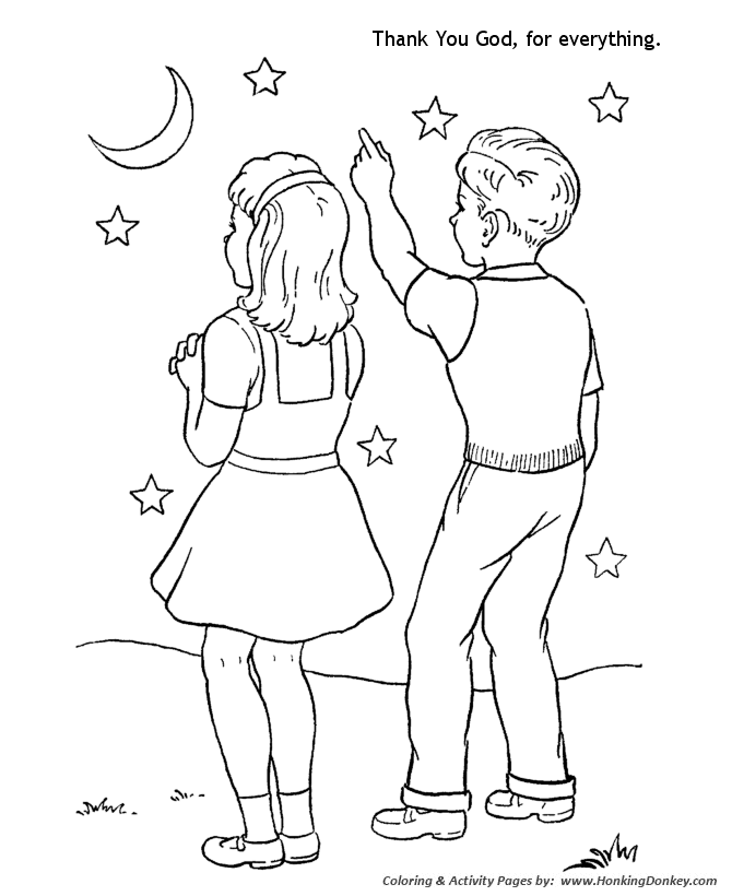 david thanked god coloring pages - photo #2