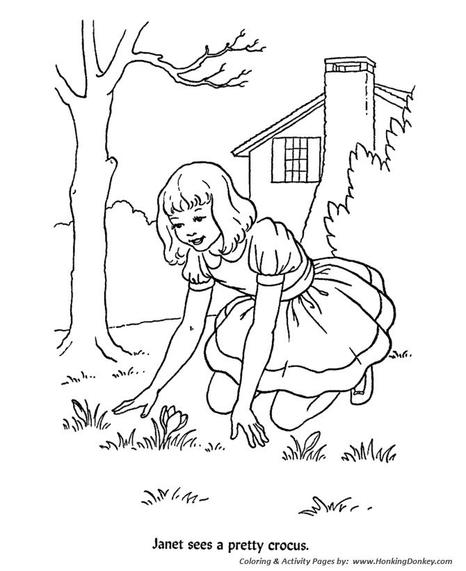 janet coloring pages