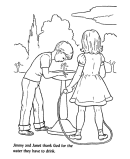 Give Thanks Bible Coloring Sheets 