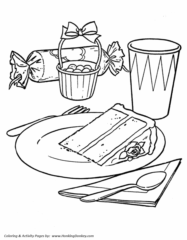 a lot of candy coloring pages - photo #14