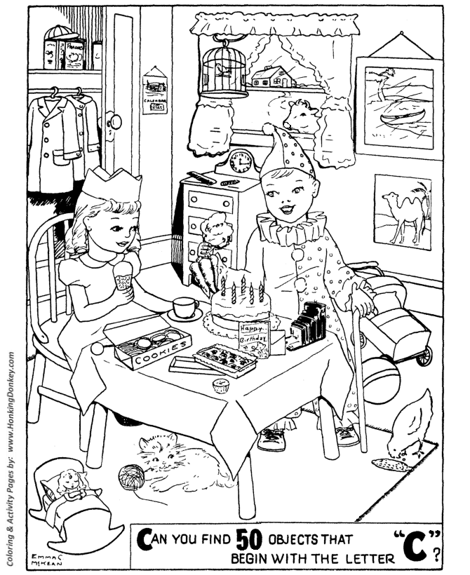 objects coloring pages - photo #49