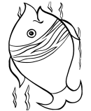 Easy Shapes Coloring page | Big Fish