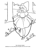 Goldielocks and the Three Bears Story Coloring Pages