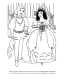 Snow White Disney Princess Coloring Pages