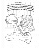 Classic Mother Goose Nursery Rhymes Coloring Pages