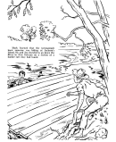 Huckleberry Finn Coloring Pages