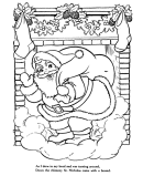 The Night Before Christmas Coloring Page 15