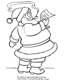 The Night Before Christmas Coloring Page 20