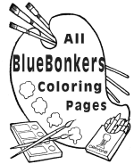 BlueBonkers Coloring Pages